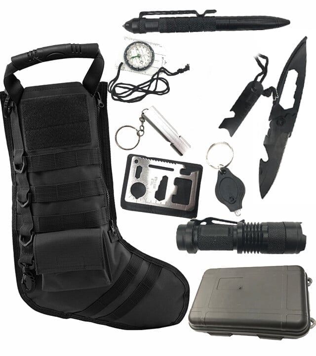 (🎅Early Xmas Offer 1000pcs 50% OFF) Tactical Christmas Stocking