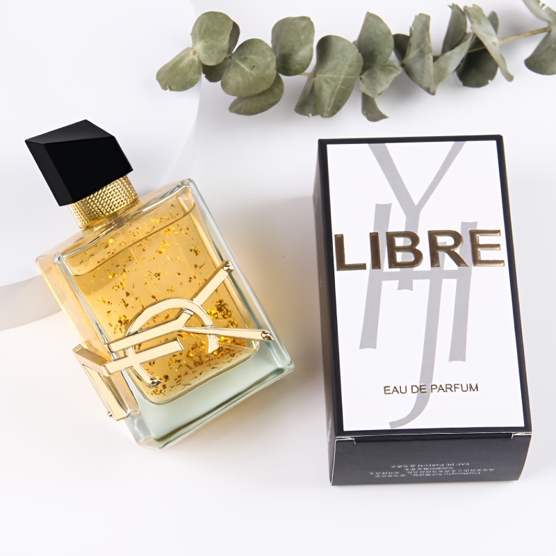 Luxurious Women's Perfume - Eau De Toilette Spray With Golden Foil Day Or Night With Fresh Flower Citrus Fragrance - JY-07
