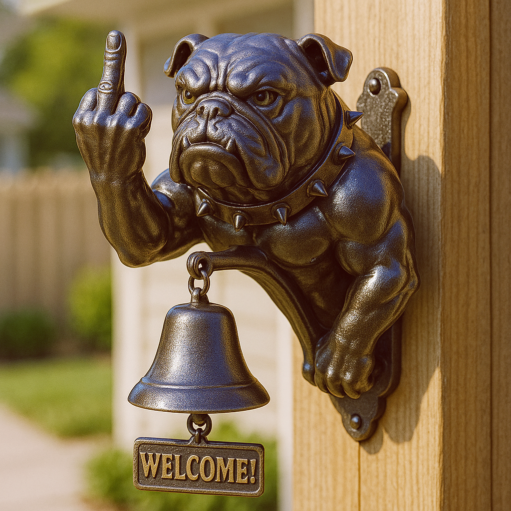 🔥Funny Bulldog Doorbell