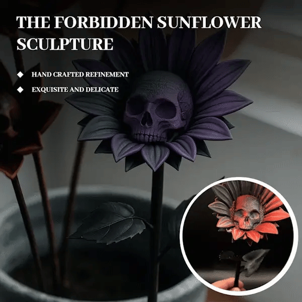 🔥LAST DAY 50% OFF💀🌻The Forbidden Sunflower Sculpture