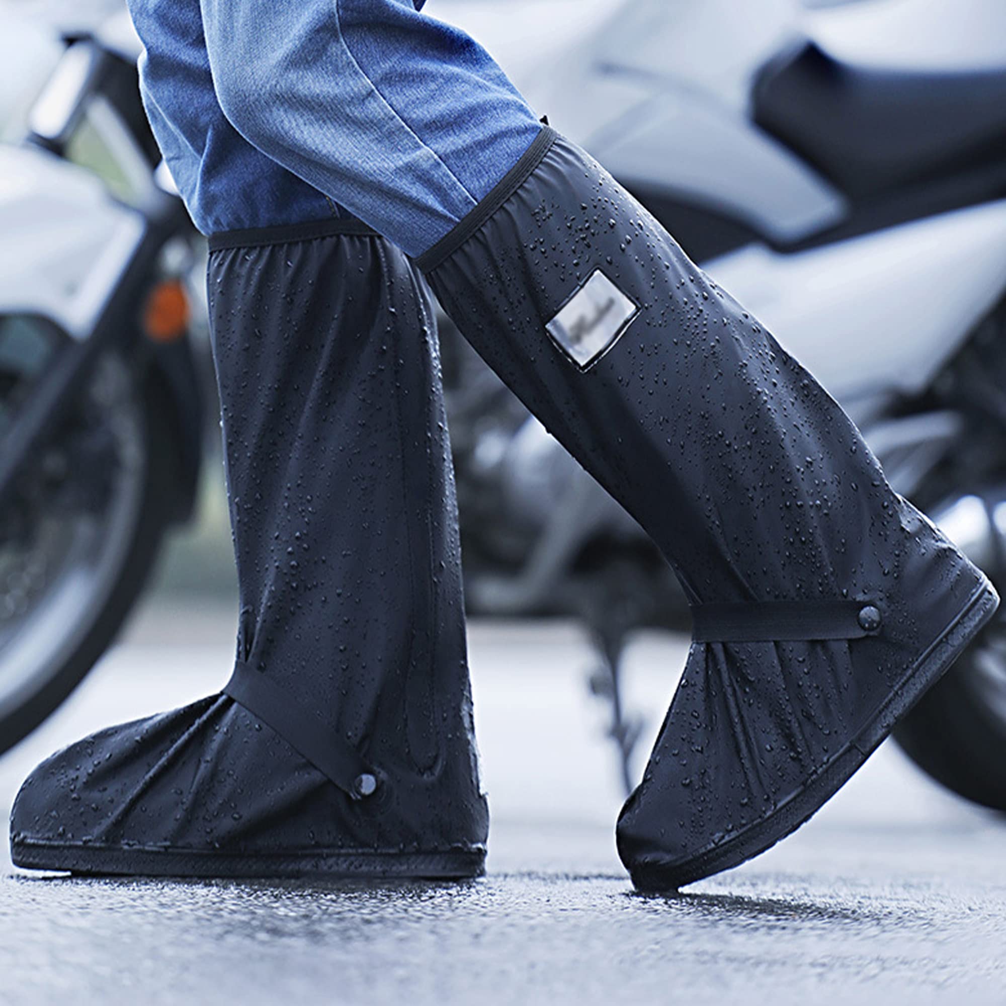 ⏰Last Day 50% Off -Suitable for wide feet & ❤️Full length waterproof boot cover