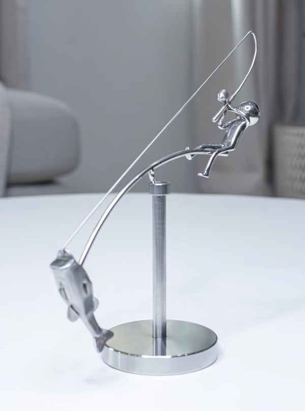 (🌲Early Christmas Sale- 49% OFF) Fisherman Balancing Sculpture - Buy 2 Get Extra 20% Off