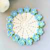 🌹100% Handmade Rose Coaster and Flower Basket Crochet