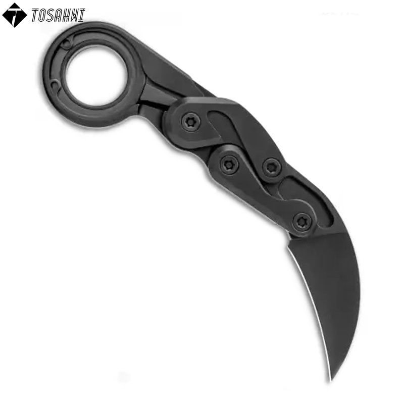 TOSAHWI Handmade Provoke Kinematic Morphing Karambit First Responder Knife-1236