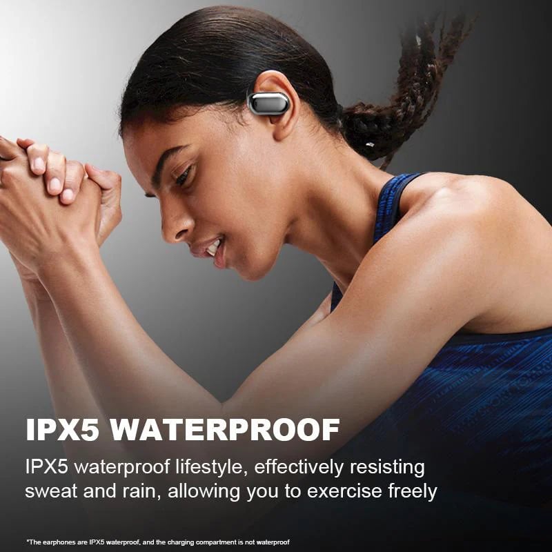 Last Day Promotion 69% OFF🔥True Powerful Bluetooth 5.4 Open Ear Earbuds, IPX5 Waterproof