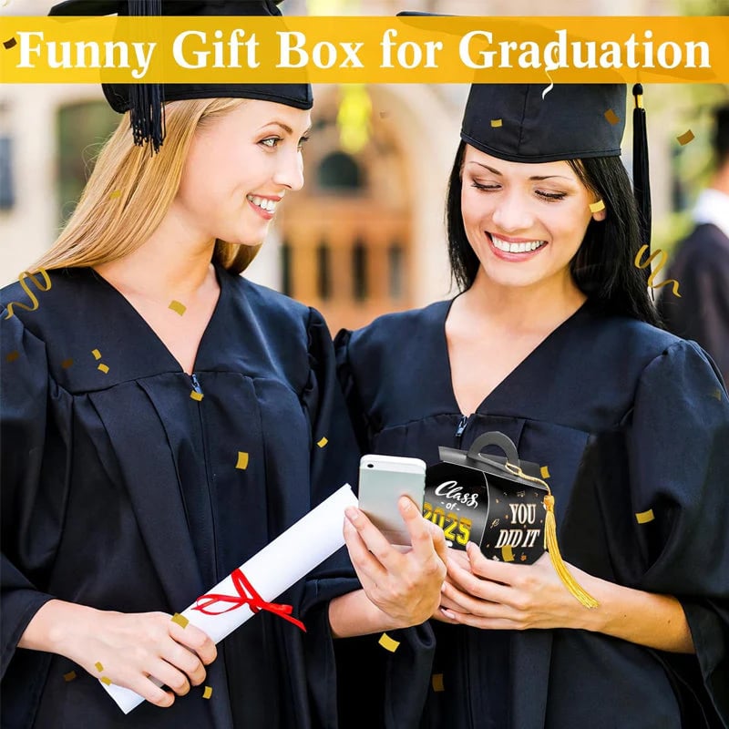 🎁TikTok Graduation Last Day Sale - 70% OFF🎉✨Graduation Cap Gift Box(🍬No Candies)