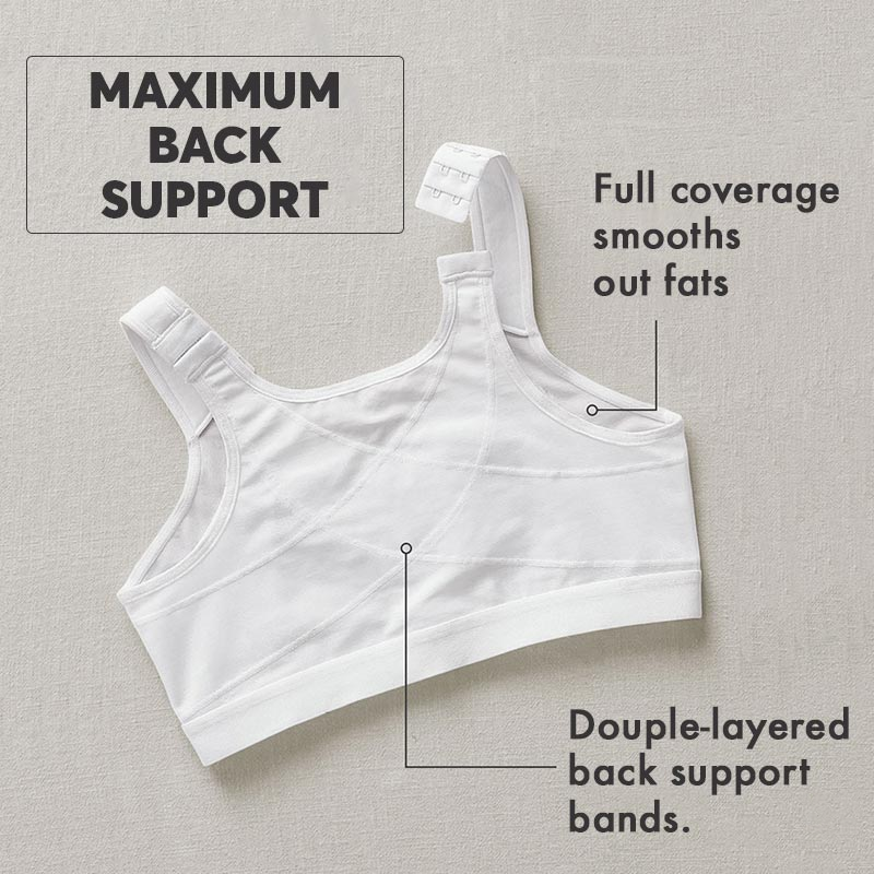 (🔥Last Day Promo - 70% OFF🔥) Front Closure Wireless Back Support Posture Full Coverage Bra