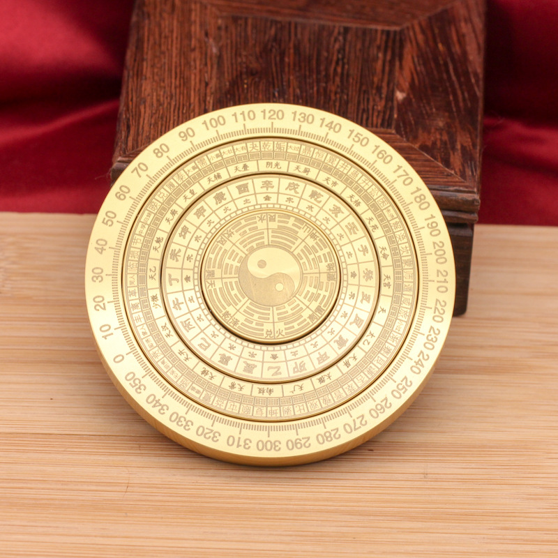 🔥Feng Shui Brass Bagua Compass （BUY 2 FREE SHIPIING)