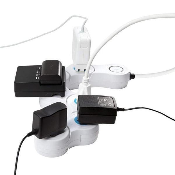 Ultra Flexible Power Strip With 2 USB