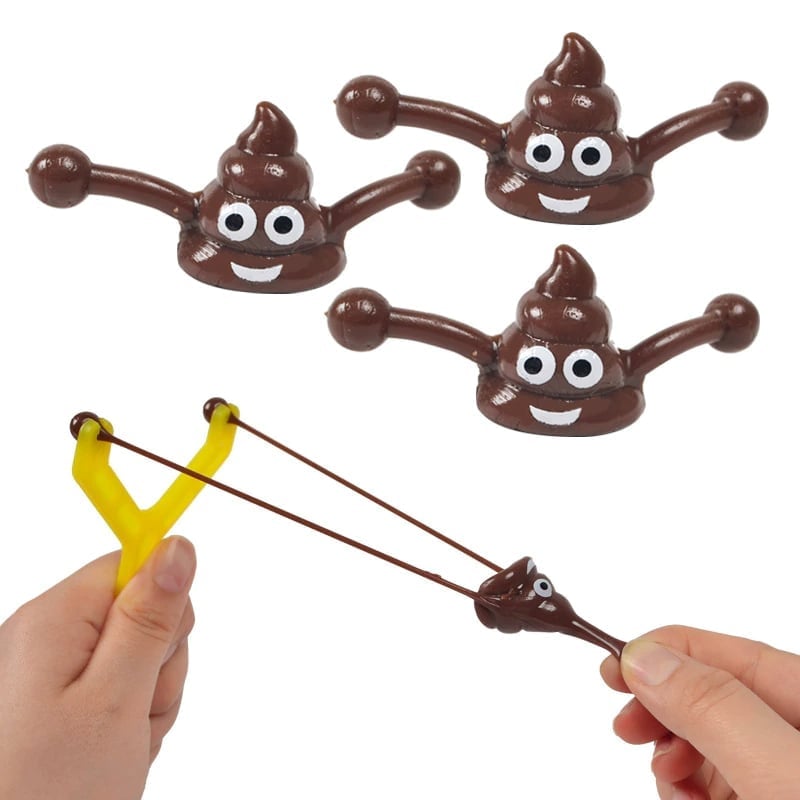 🎄CHRISTMAS SALE 50% OFF🎄 Poo Slingshot(BUY 5 GET 5 FREE&FREE SHIPPING TODAY)