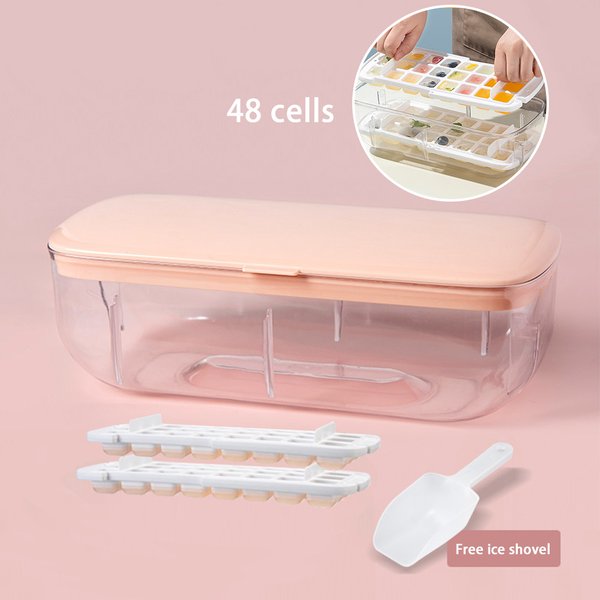 🔥(HOT SALE - 50% OFF) Press Type Ice Cube Maker - Buy 2 Free Shipping
