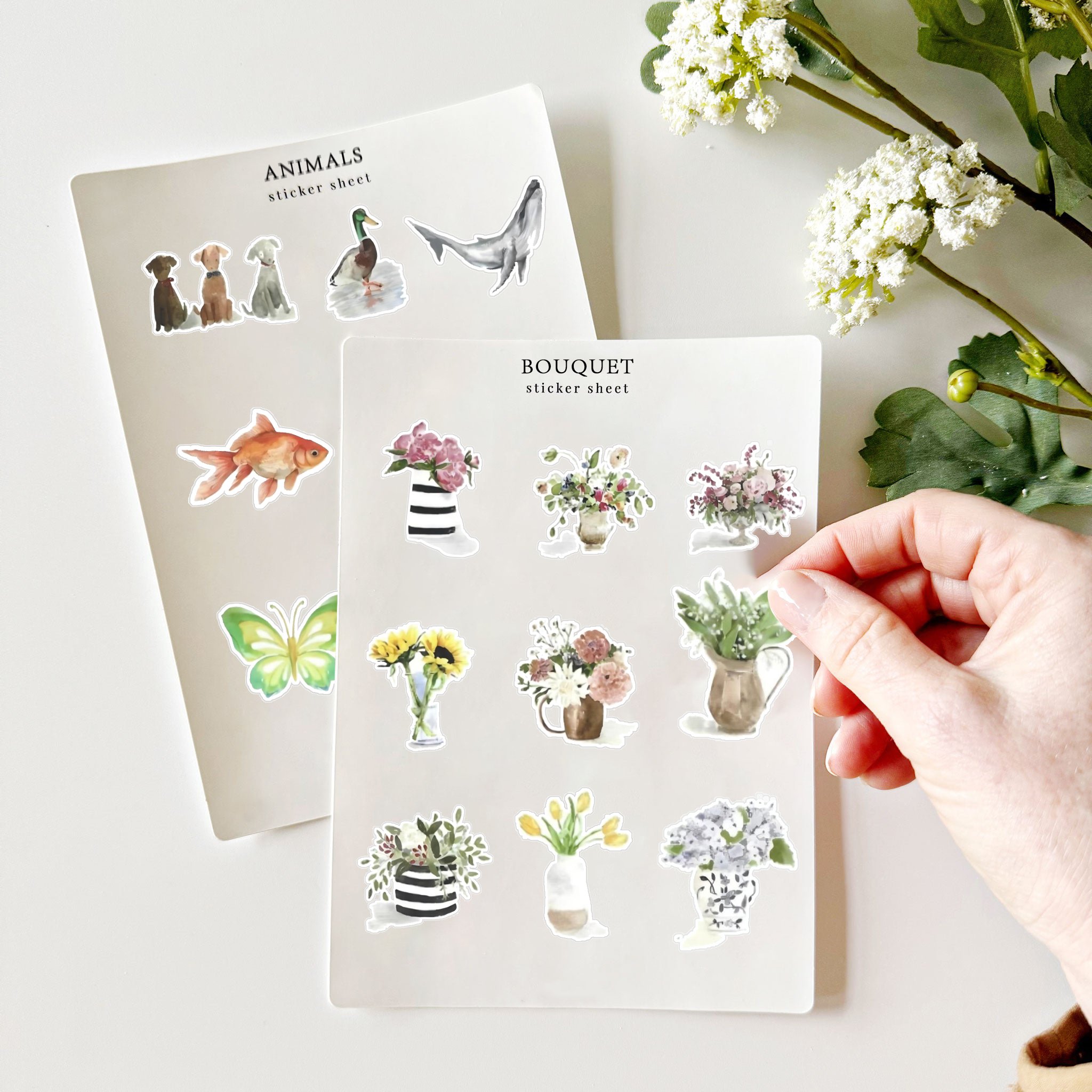 𝙊𝙏𝙀𝙃® Bouquet sticker sheets