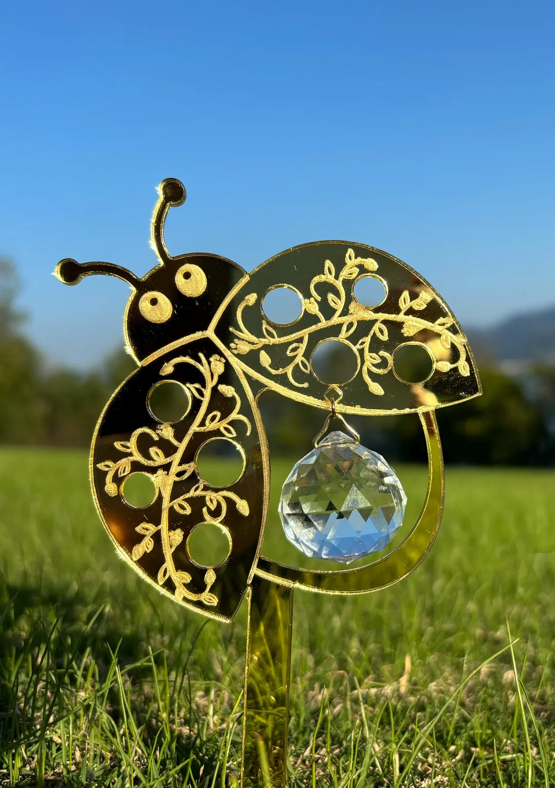 🔥 Limited Time Offer – 50% OFF!  Plant Stake, Plant Sun Catcher, Plant Spike, Garden Decor, Mushroom Snail Frog Decor, Rainbow Maker, Boho Indoor Decor