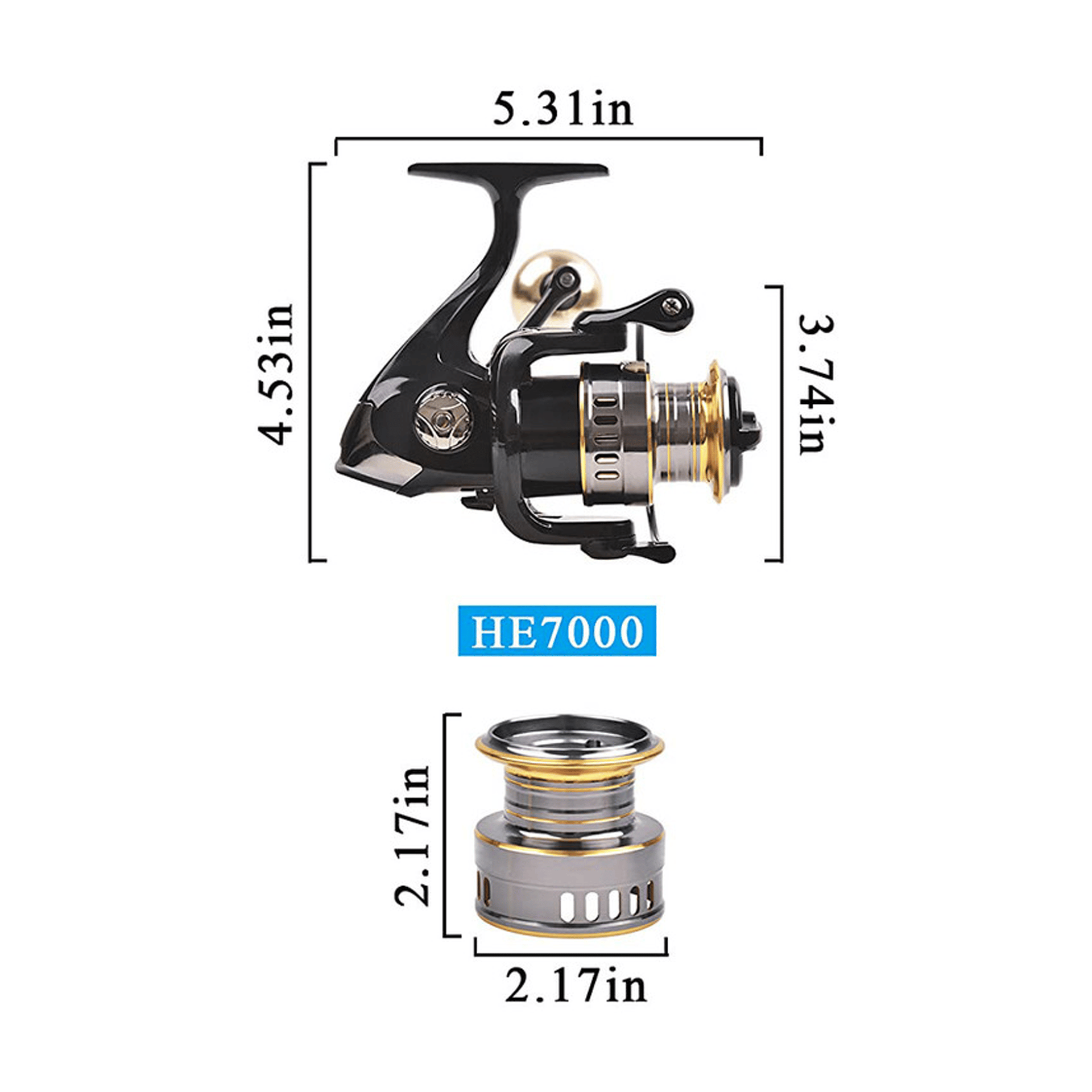 🔥Last Day 49% OFF-Fishing Reel-Metal Alloy Gear Disc Fishing Reel🐟
