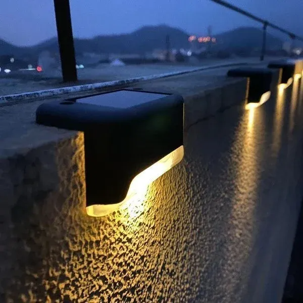 🔥Last Day Promotion 50% OFF🔥LED Solar Lamp Path Staircase Outdoor Waterproof Wall Light🔥BUY MORE SAVE MORE