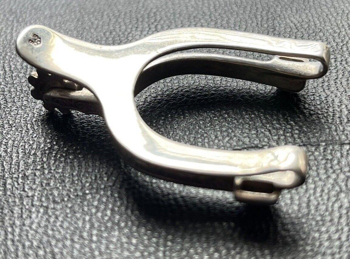 BUY 2 GET 1 Only Today🔥Vintage Western Spurs Sterling Silver Money Clip