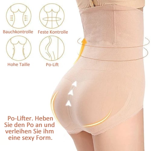 ⏰Letzter Tag 50% Rabatt – Shapewear-Höschen mit hoher Taille und Bauchkontrolle