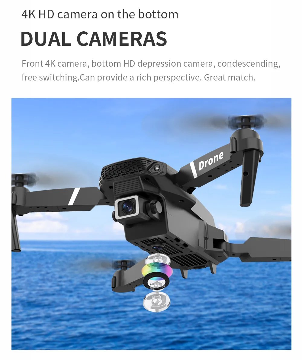 🌲EARLY CHRISTMAS SALE - 50% OFF✈ Hold Foldable RC quadrotor Drone🎮