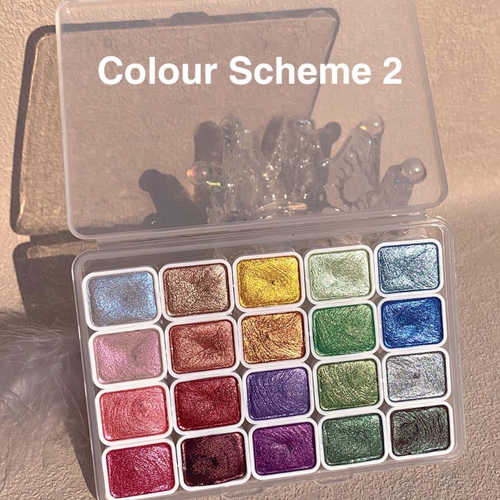 🎈20 Colors Watercolor Painting Set