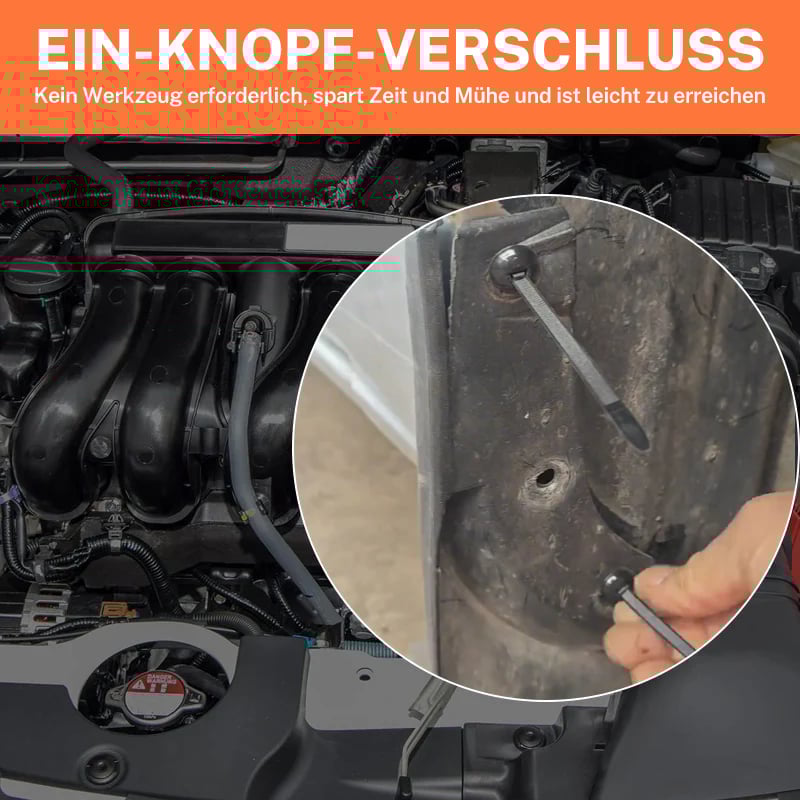🚗50% RABATT- 🔧Nylon-Universal-Kabelbinderschnalle - für eine schnelle und sichere Befestigung von Fahrzeugteilen!