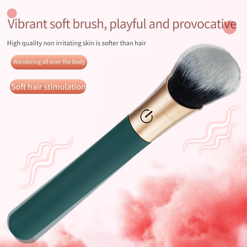 Brush Vibrator 2.1  for Women G-Spot Nipple Clitoral Makeup Stimulator