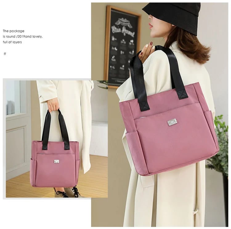 🔥Last Day Promotion 70% OFF👜Large Capacity Water Repellent Multi Pocket Nylon Shoulder Bag