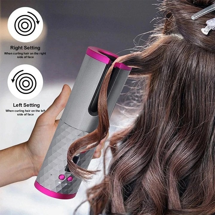 🔥Last Day Promotion 70% OFF - Cordless Automatic Hair Curler⭐Buy 2 Free Shipping