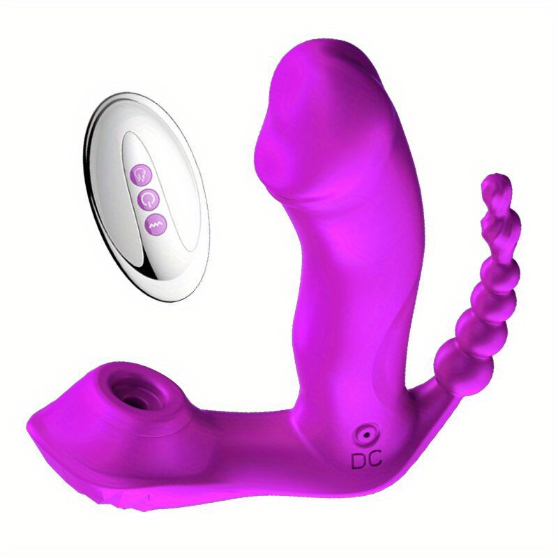 Female Masturbation Vibrating Egg - G Spot Stimulation Clit Sucking Vibrator - TD-42