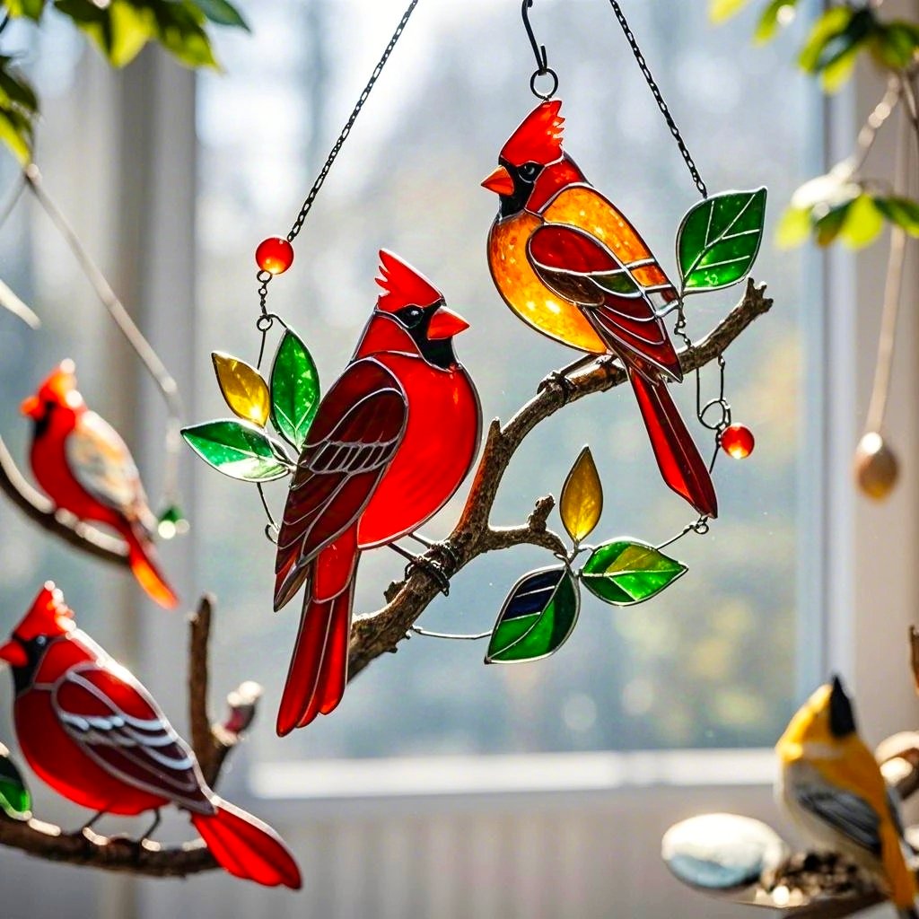 🔥New Year Specials - 49% OFF🎄-Handmade Bird Sun Catchers