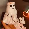 👻2024 Halloween Ghost Walking Dog Statue