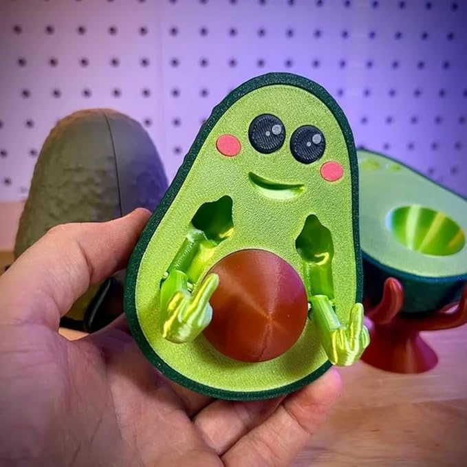 🎄🎅Christmas Presale - 49% OFF🎄-Funny 3D Middle Finger Avocado