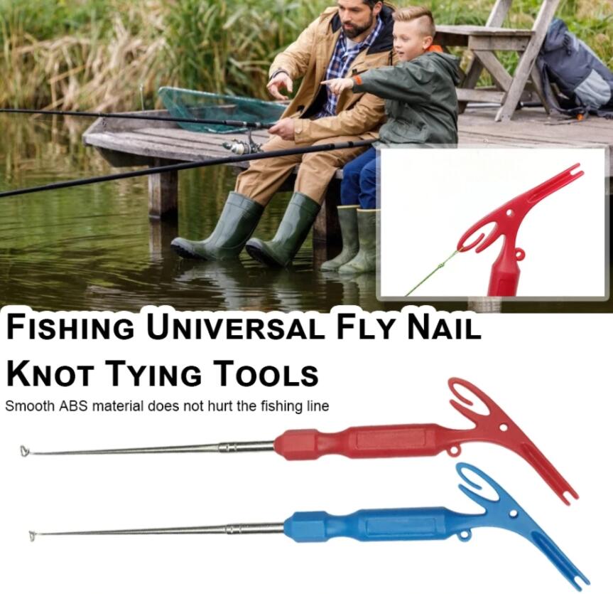 🎣 Summer Sale-50% OFF🐠Fishing Universal Fly Nail Knot Tying Tool