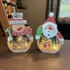 🔥Christmas Hot Sale🎅⛄Santa Claus And Snowman Luminous Ornaments