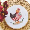 Flower Winter Bird Cross Stitch Kit