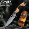 Handmade Damascus Folding Knife | For Men & Women | Camping & Travel