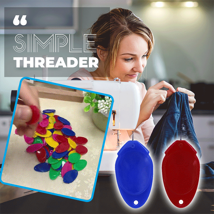 (🌲Early Christmas Sale- SAVE 48% OFF) Simple threader--buy 3 get 3 NOW（6pcs）