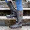 🎁LAST DAY 45% OFF🎁Women's Vintage Leather Zipper High Snow Boots