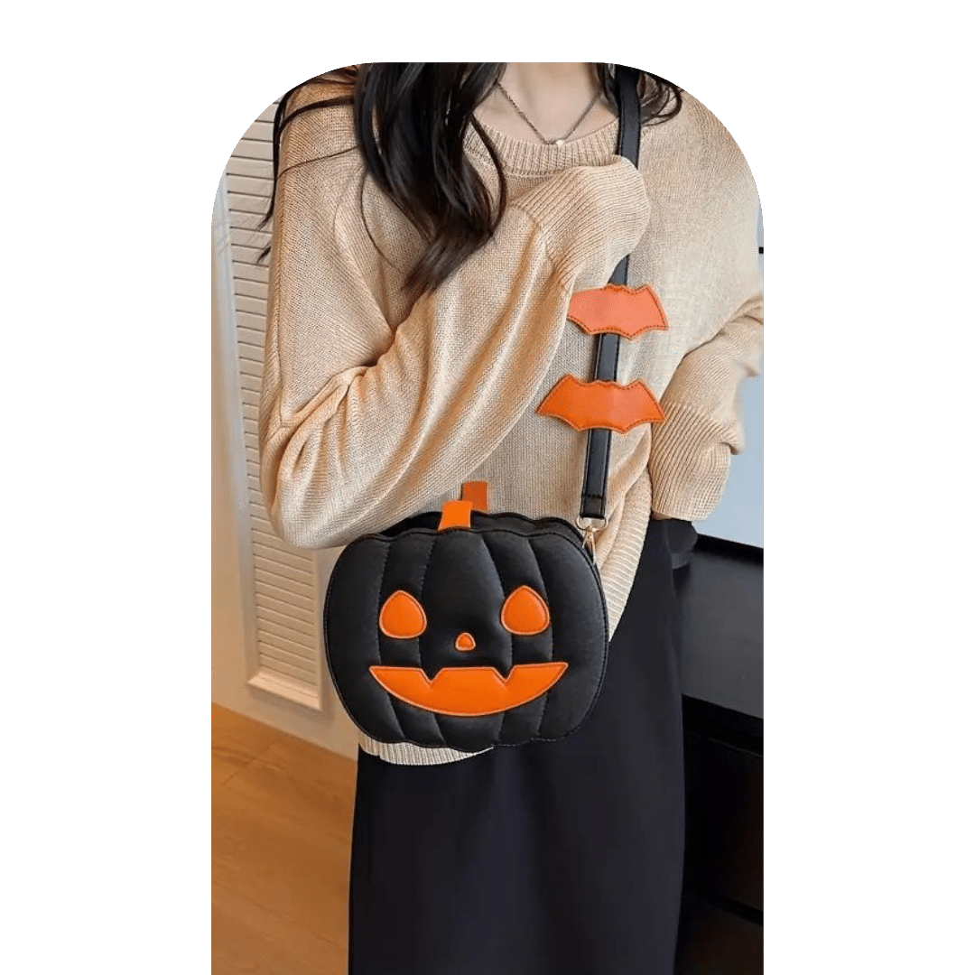 🔥Last Day Promotion - 60% OFF🎁🎃🎀Halloween crossbody pumpkin bag🎀