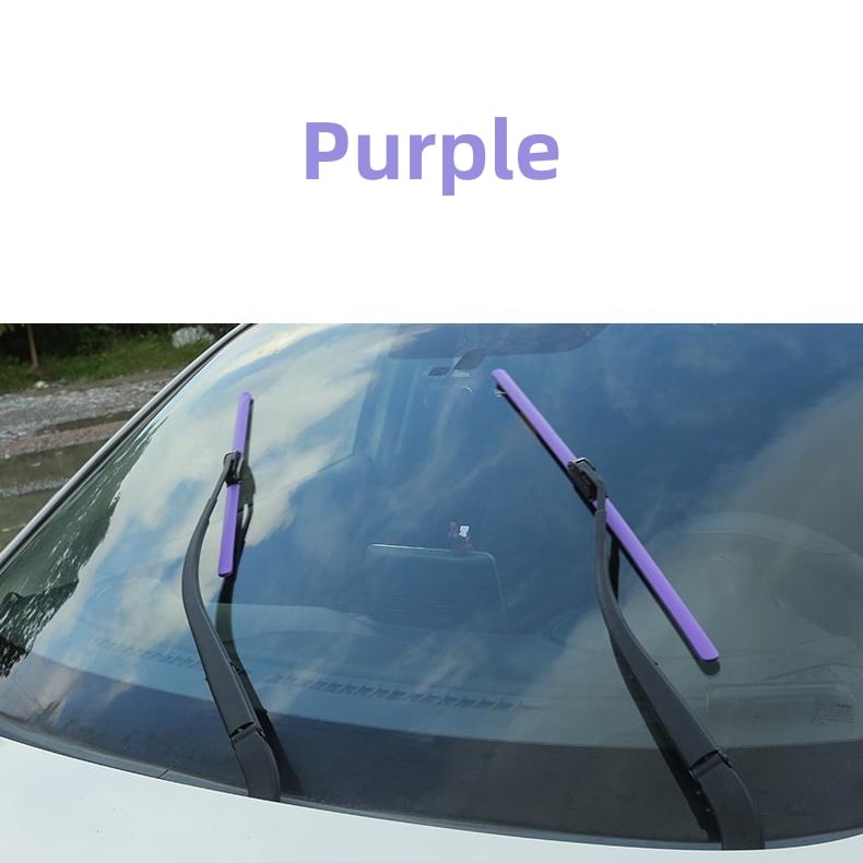 🔥Last Day Promotion 48% OFF-🎁-Colorful Boneless Silent Windshield Wipers - Clear Vision in Style!