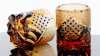 Japanese Shrine Edo Kiriko Whiskey Glass