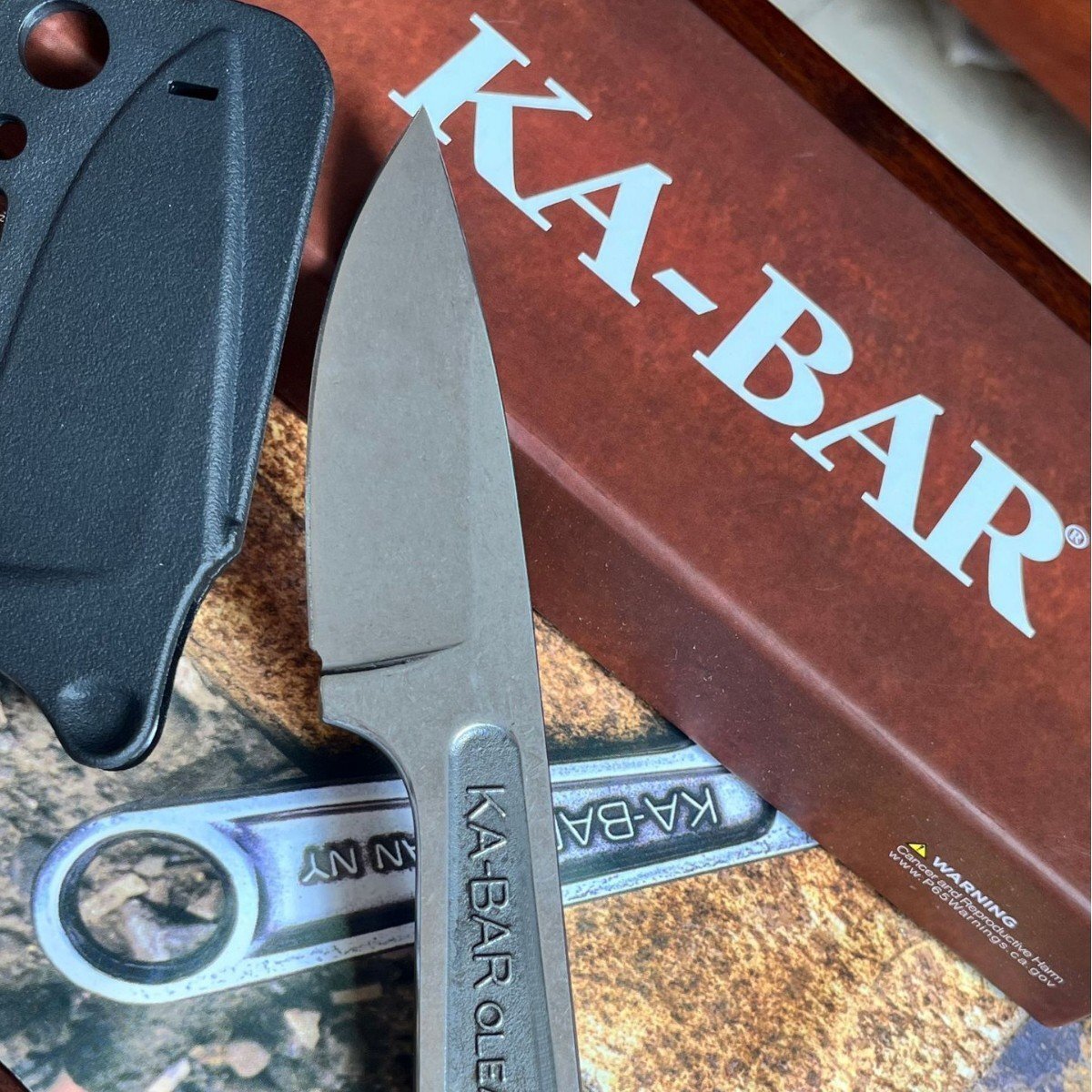 🔥🔥Hot Sale 🎁KA - BAR 1119 Small Fixed Blade Knife - Your Ultimate Outdoor Companio