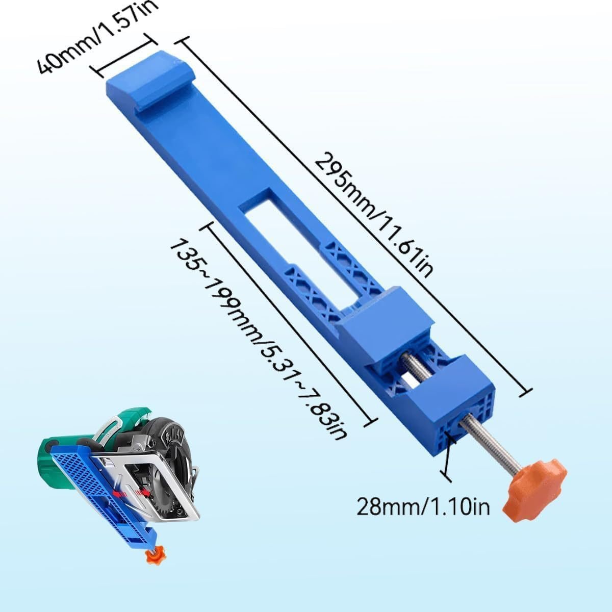 🎁TikTok Last Day Sale - 70% OFF🔥Adjustable Cutting Machine Base Guide⚒️