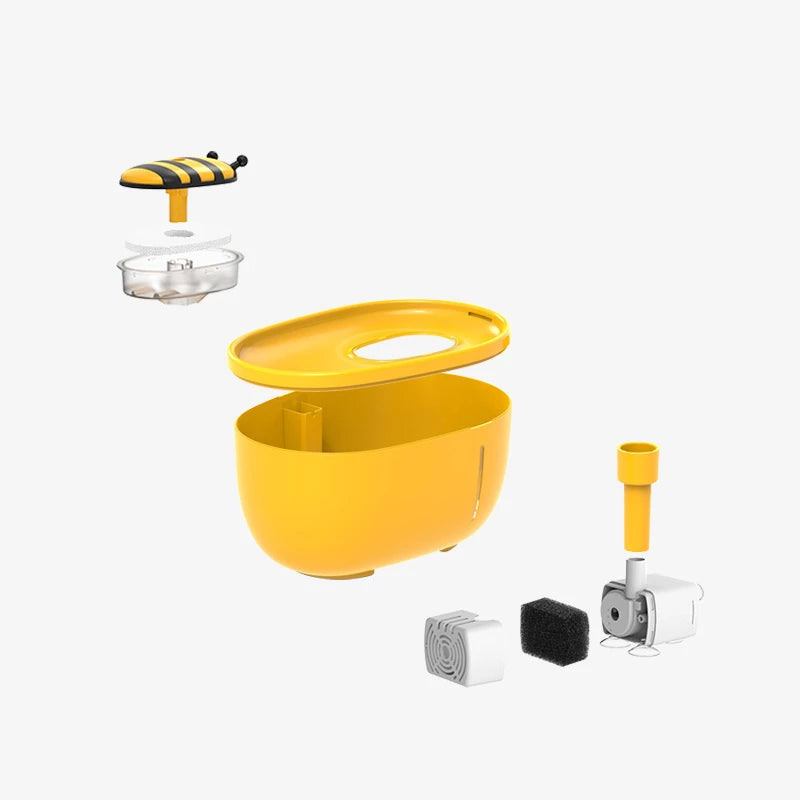 Last Day Promotion 48% OFF - HONEY BEE Pet Water Fountain