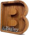 Black Friday Limited Time Sale 48% OFF - 🔥Customize Large Wooden Kids Letter Piggy Bank⚡Buy 2 Get Free Shipping