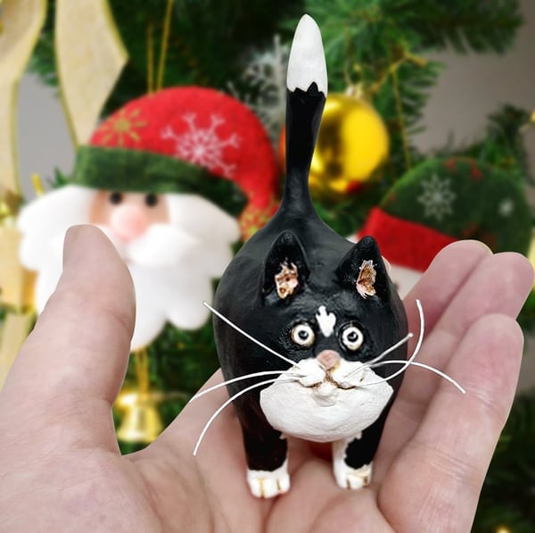 (🎅EARLY CHRISTMAS SALE - 48% OFF) 🎁Kitty Ciniature Sculpture⚡Buy 6 Get Extra 20% OFF & FREE SHIPPING