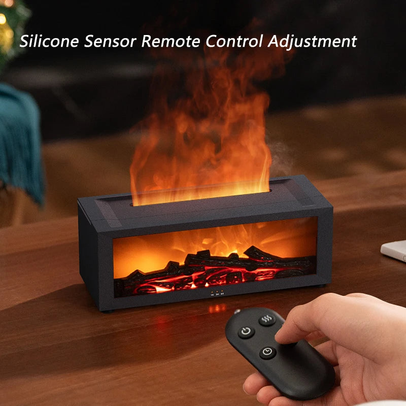 🔥FlameGlow Aroma Diffusor und GlowMist Flame Luftbefeuchter