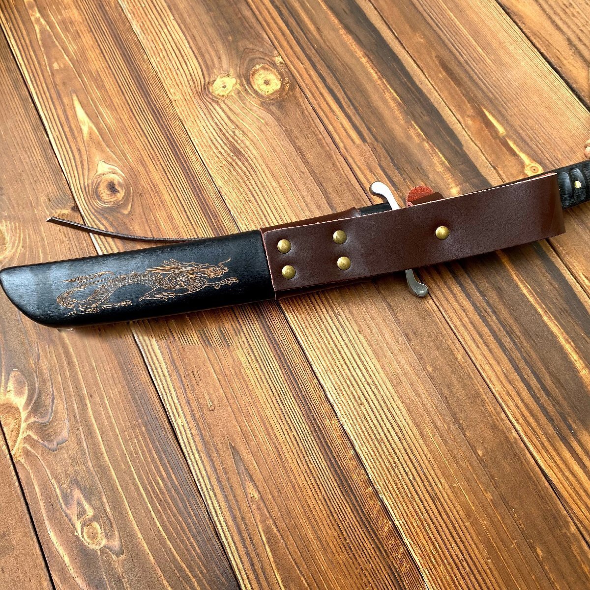 High Quality Outdoor Knife with Scabbard -EDC Portable Camping Survival Knife