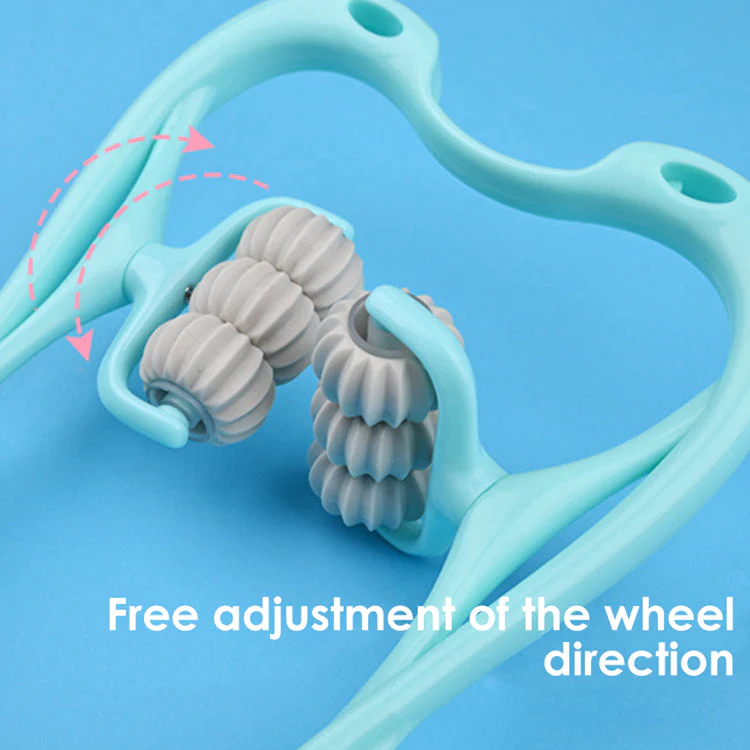 Last Day Promotion 48% OFF - 6 Wheel Pressure Point Neck Massager