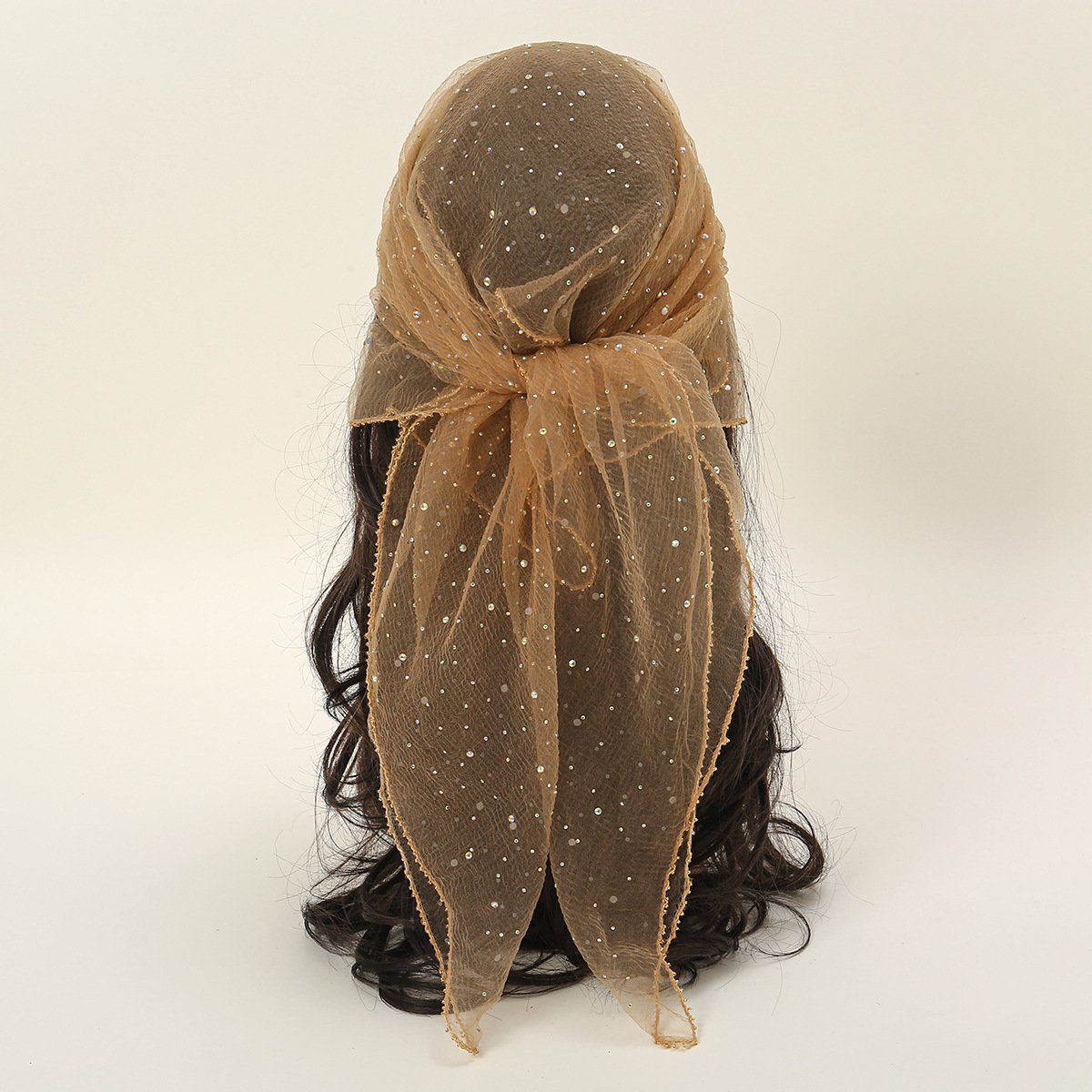 🎁Last Day Sale - 70% OFF🔥Women's Glitter Decor Head Scarf
