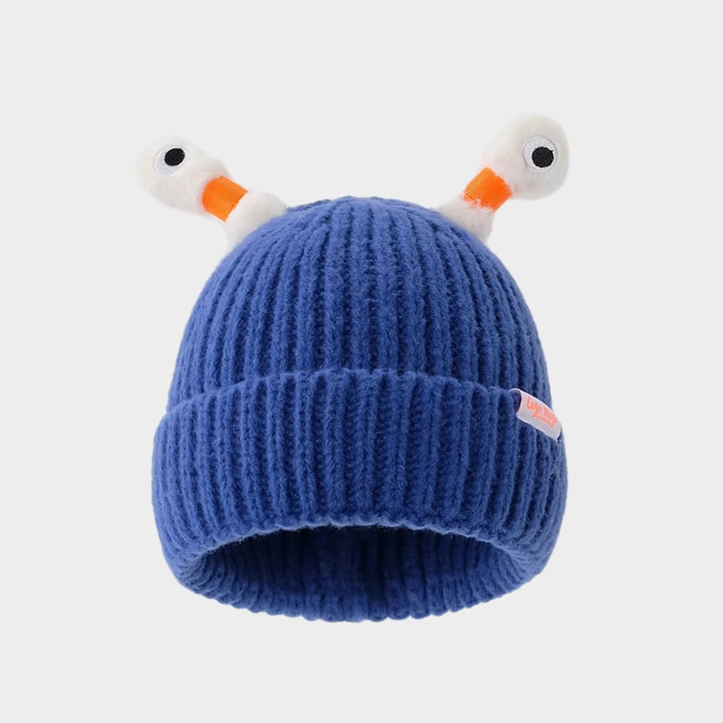 🔥Last Day Promotion - 70% OFF🎁Winter Parent-Child Cute Glowing Little Monster Knit Hat👽